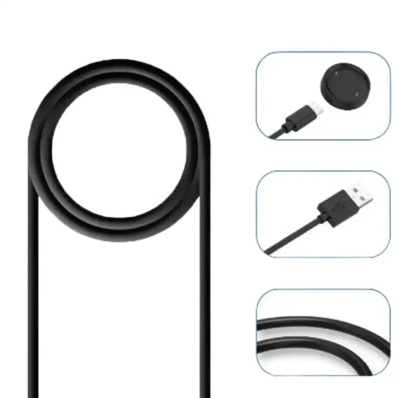 Habicare TWS Fast Charger Cable for Amazfit BIP 6 Fast Charger Cable for Amazfit BIP 6