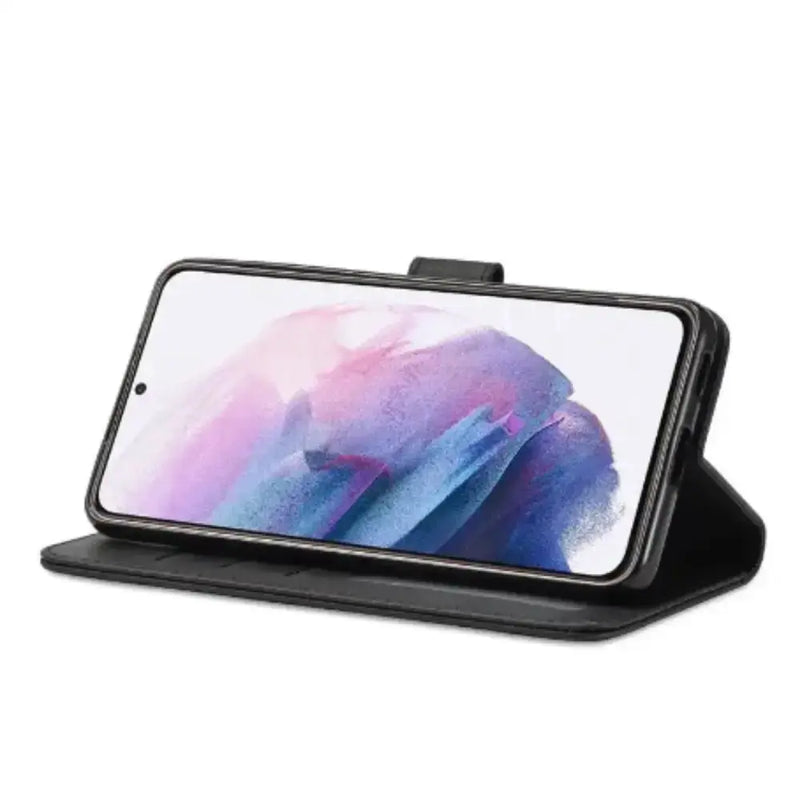 Habicare 9eight5 Leather Flip Cover for Samsung Galaxy Series (Black) Leather Flip Cover for Samsung Galaxy Series (Black)