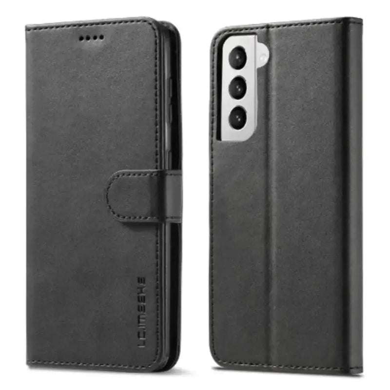 Habicare 9eight5 Leather Flip Cover for Samsung Galaxy Series (Black) Leather Flip Cover for Samsung Galaxy Series (Black)
