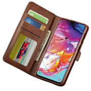 Habicare 9eight5 Leather Flip Cover for Samsung Galaxy Series (Brown) Leather Flip Cover for Samsung Galaxy Series (Brown)