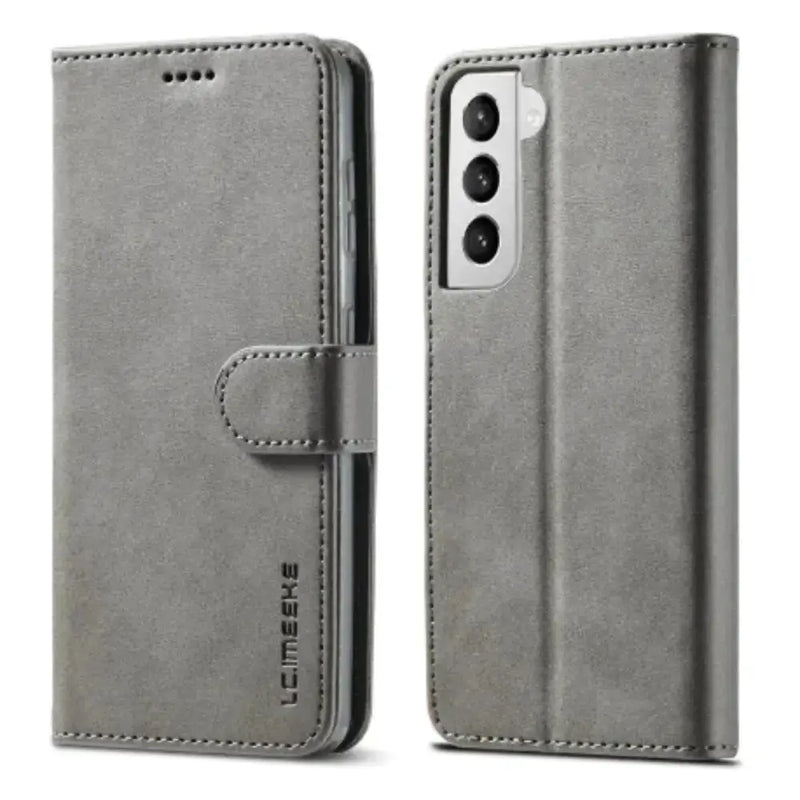 Habicare 9eight5 Leather Flip Cover for Samsung Galaxy Series (Gray) Leather Flip Cover for Samsung Galaxy Series (Gray)