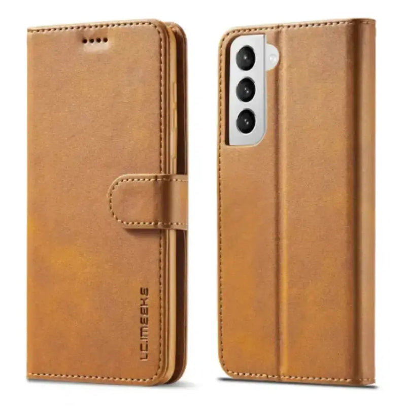 Habicare 9eight5 Leather Flip Cover for Samsung Galaxy Series (Yellow) Leather Flip Cover for Samsung Galaxy Series (Yellow)