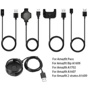 Habicare TWS USB Charger for Amazfit Bip Youth A1608 USB Charger for Amazfit Bip Youth A1608