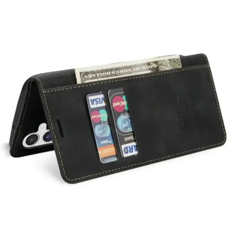 Habicare 9eight5 Wallet Case for Samsung Galaxy S & A Series (Black) Wallet Case for Samsung Galaxy S & A Series (Black)