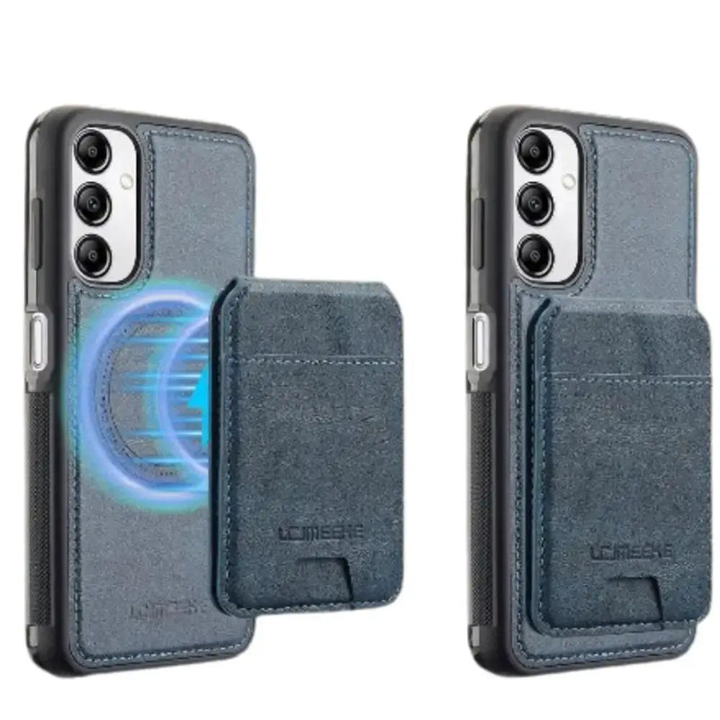 Magsafe Leather Case for Samsung S Series & A Series (Blue) – view 6