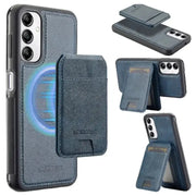 Magsafe Leather Case for Samsung S Series & A Series (Blue) – view 7