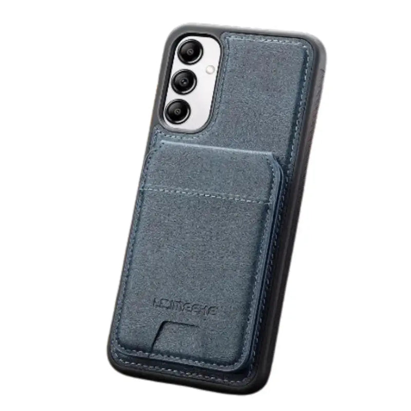 Magsafe Leather Case for Samsung S Series & A Series (Blue) – view 2