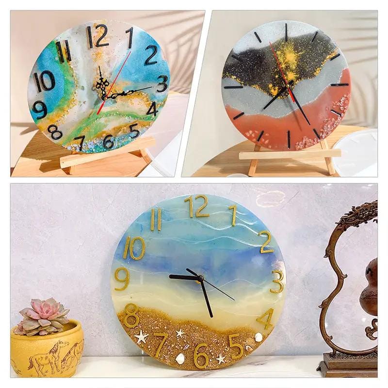 Resin Art NZ Moulds Clock Moulds - No numbers Clock Moulds - No numbers | NZ