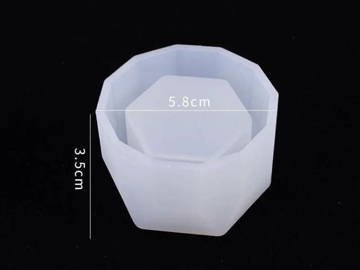 Jewelry Storage Moulds Set for DIY Craft and Resin Art - Hexagonal – view 2