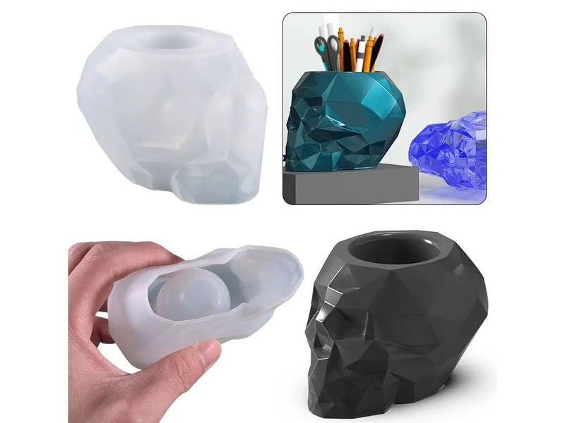 Resin Art NZ Moulds Skull Moulds Skull Moulds (KLTMJ 002) | Action Outdoors NZ