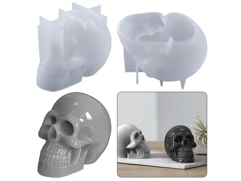 Resin Art NZ Moulds Skull Moulds Skull Moulds (KLTMJ 001) | Action Outdoors NZ