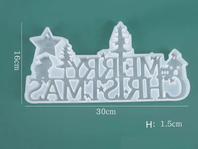 Resin Art NZ Moulds Christmas Moulds - 03 Christmas Moulds - 03 | NZ