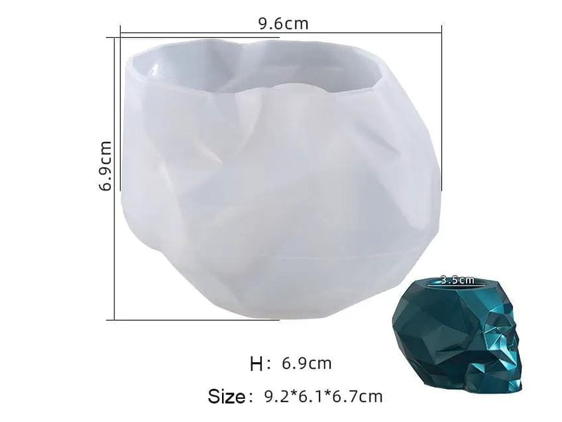 Resin Art NZ Moulds Skull Moulds Skull Moulds (KLTMJ 002) | Action Outdoors NZ