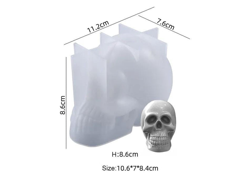 Resin Art NZ Moulds Skull Moulds Skull Moulds (KLTMJ 001) | Action Outdoors NZ