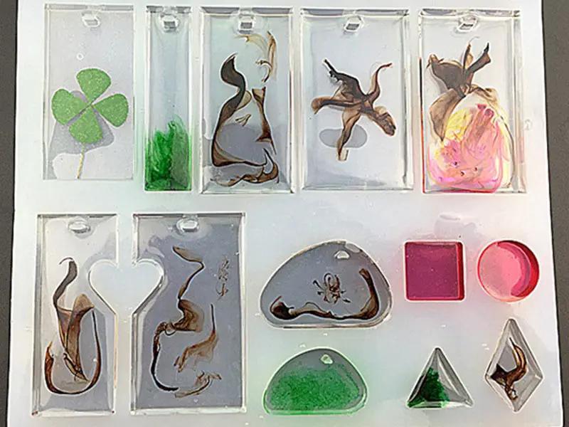 Resin Art NZ Moulds Necklace Pendant Silicone Moulds Necklace Pendant Silicone Moulds | NZ