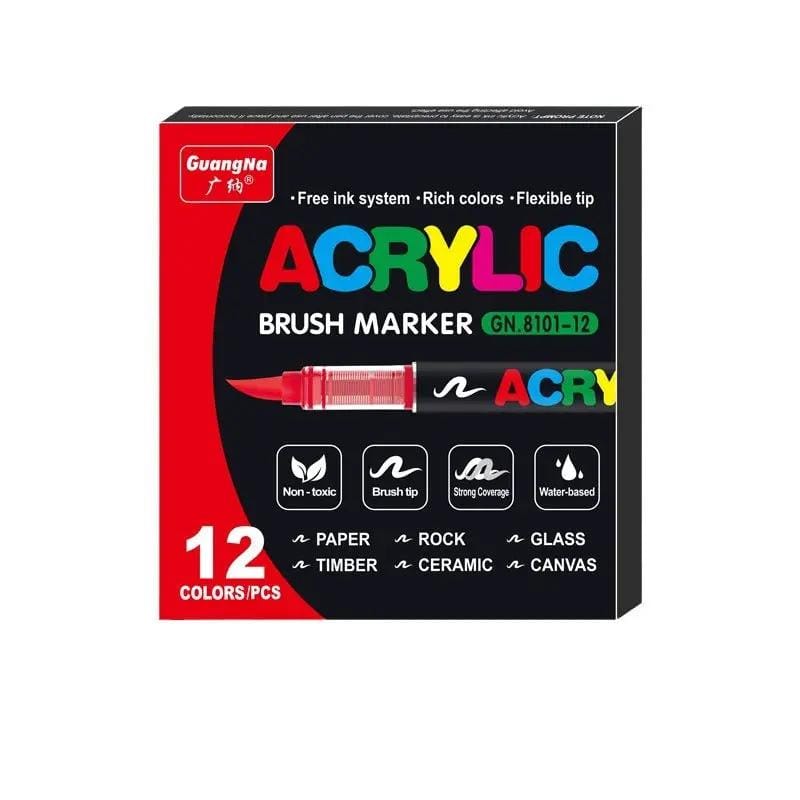 Resin Art NZ Art & Crafting Materials Acrylic Brush Markers Set Acrylic Brush Markers Set | NZ