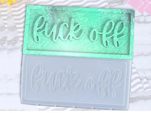 Resin Art NZ Moulds Alphabet Letter Moulds- F*ck Off Alphabet Letter Moulds- F*ck Off | NZ