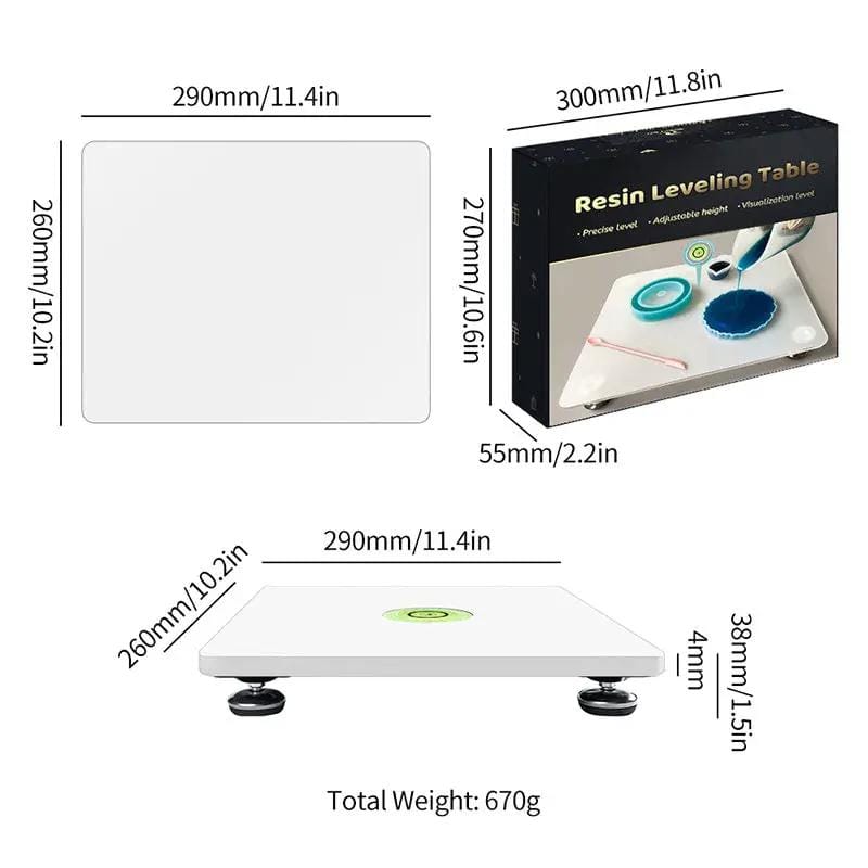 Adjustable Leveling Table Epoxy Mould Balance Table Resin Level – view 3