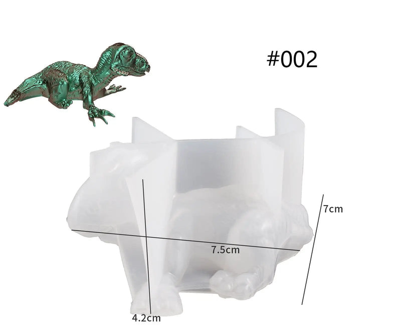 Resin Art NZ Moulds 3D Dragon / Dinosaur Moulds - Easter 3D Dragon / Dinosaur Moulds - Easter | NZ