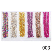 Resin Art NZ Shells Crushed Glass - 6 piece Set- Metallic Mix Crushed Glass - 6 piece Set- Metallic Mix | NZ