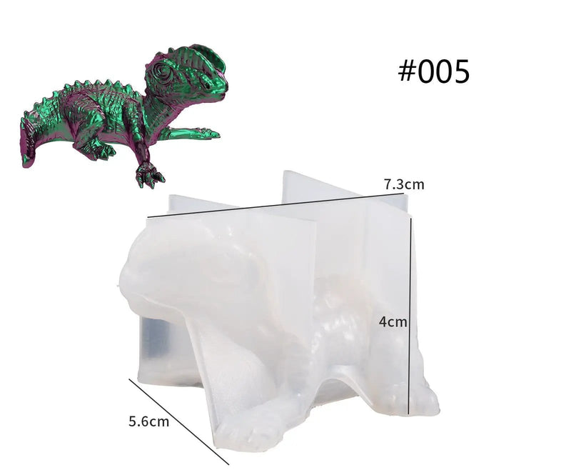 Resin Art NZ Moulds 3D Dragon / Dinosaur Moulds - Easter 3D Dragon / Dinosaur Moulds - Easter | NZ