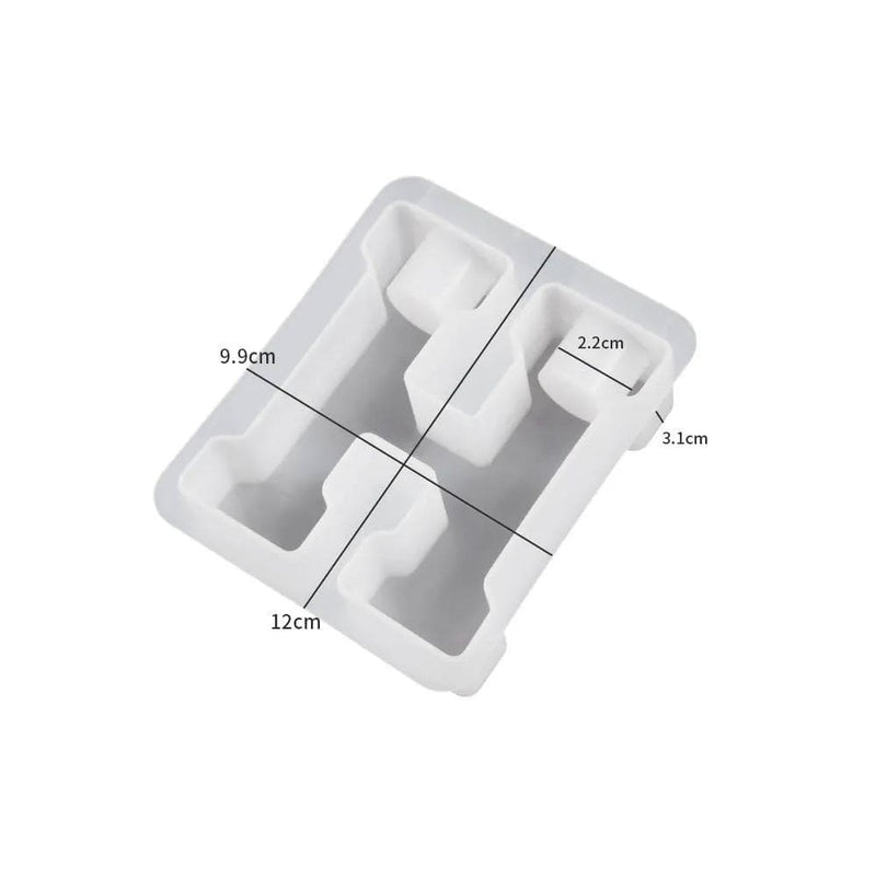 Alphabet Letter Moulds - Candle Holder - Individual - Large – view 10