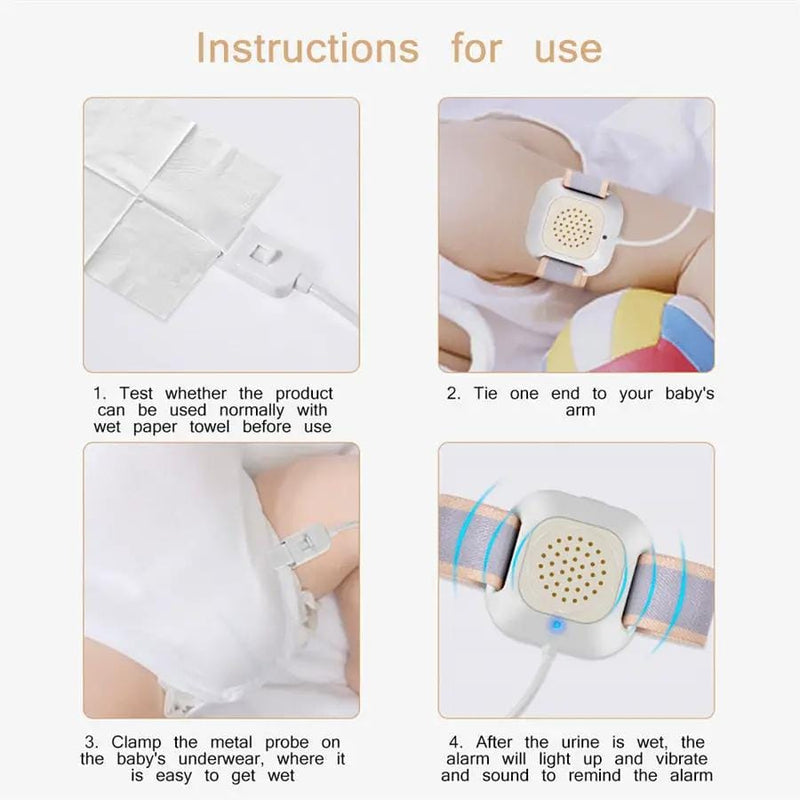 Deafquip Baby Monitor Enuresis Bed Wetting Alarm Enuresis Bed Wetting Alarm