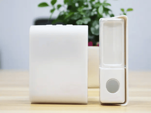 Deafquip Doorbell with Coloured Flashing Lights Doorbell with Coloured Flashing Lights
