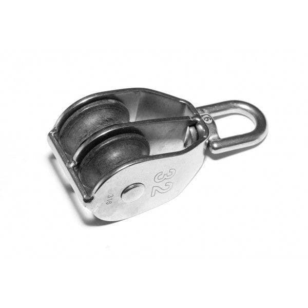 Absolute Marine General 50mm Mame DOUBLE Swivel Block SS 316 Absolute Marine Mame Swivel Block 50mm SS316