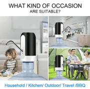 techplus Electric Water Dispenser Pump – USB Rechargeable Electric Water Dispenser Pump – USB Rechargeable | NZ
