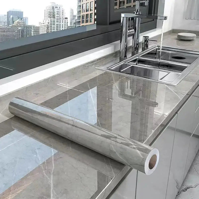 Marble Waterproof & Oil-Proof Wall Paper (40cm) (12 designs available) – view 11