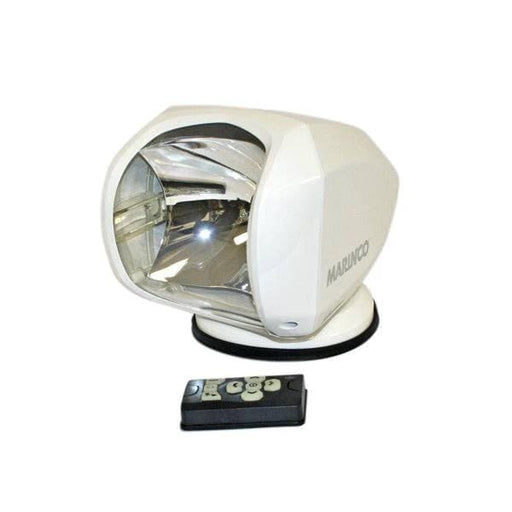 Marinco Wireless Remote Spotlight 100W White 12V For Boats And Vehicles With Powerful 370 Degree Rotation