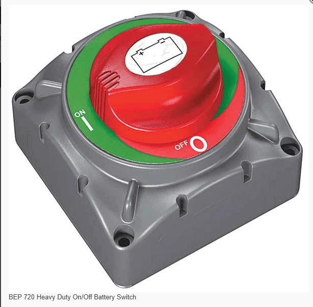 BEP 720 Heavy Duty On Off Battery Switch For Marine Use 600 Amp Continuous Rating Durable Solution – view 1