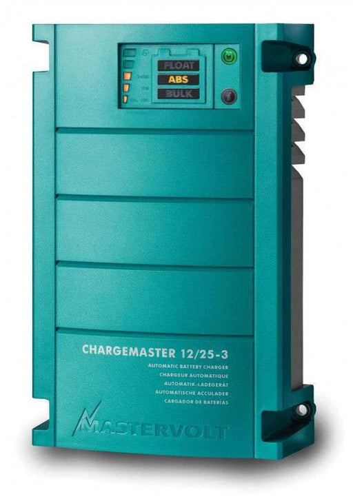 Mastervolt ChargeMaster 25 Amp Battery Charger For Boats And Caravans 12V Three Outlets Automatic Charging