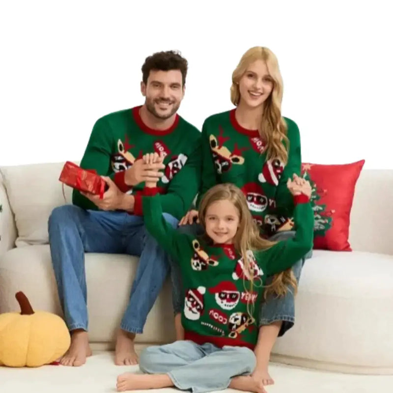 Habicare SS Matching Family Christmas Sweaters (5 sizes available) Matching Family Christmas Sweaters (5 sizes available)