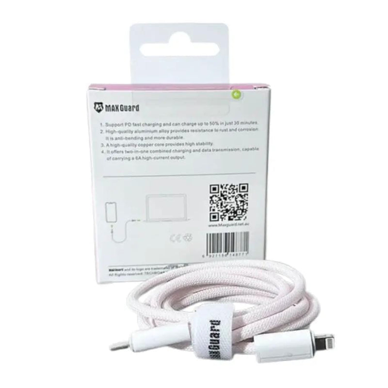 9eight5 Accessories Maxguard 1m Colours 30W Type-C to Lightning Cable Maxguard 1m Colours 30W Type-C to Lightning Cable