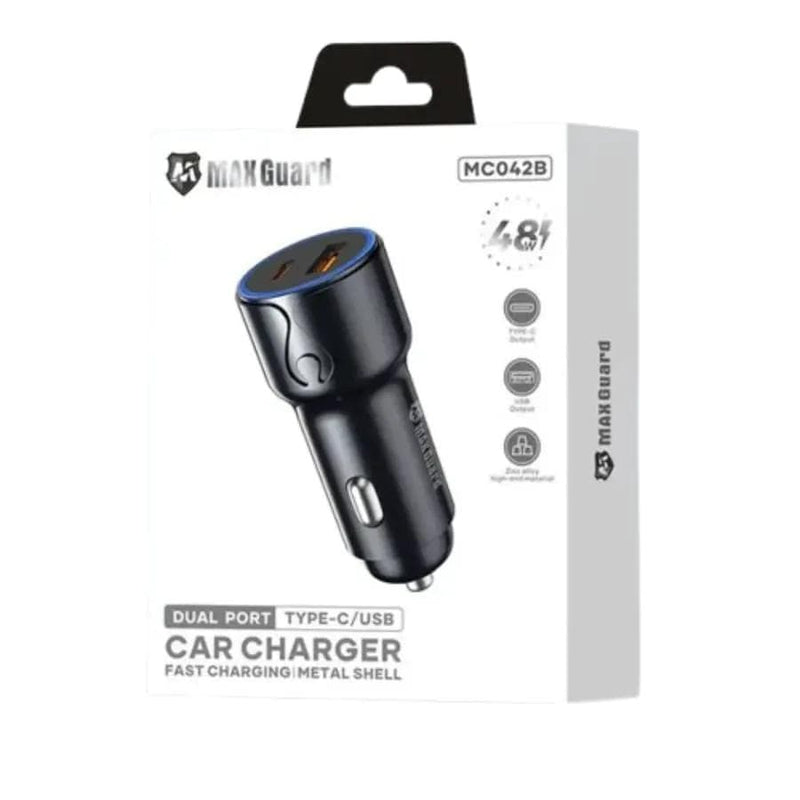 9eight5 Accessories Maxguard Car Charger MC042B Maxguard Car Charger MC042B