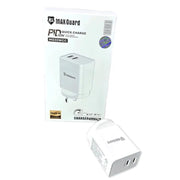 9eight5 Accessories Maxguard PD 30W GaN III Wall Charger MG30WCC Maxguard PD 30W GaN III Wall Charger MG30WCC
