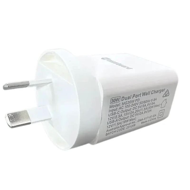 Maxguard PD 30W+ plus QC 18W wall charger MG30WAC/MG30WPD – view 4