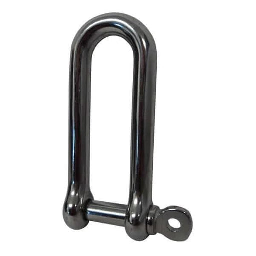 MaxTek Anchor Swivel & Shackle D Shackle 10mm 3/8" Long SS - Blister Pack MaxTek D Shackle 10mm Long SS Heavy Duty Link