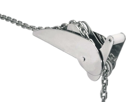 MaxTek 595 Bow Roller Self Launching for Boaters Premium Polished Stainless Low Profile Docking Accessory