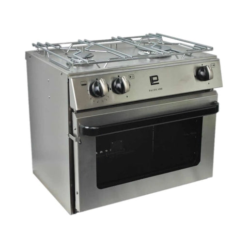 MaXtek Pacific Marine Oven With 2 Burners For Onboard Kitchens Rugged Marine-Grade Cooking