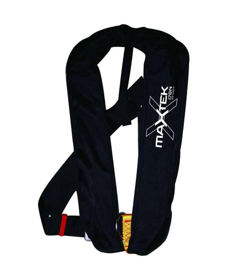 MaxTek Manual 170N Lifejacket 50Kg Plus Adult Lightweight Safety Buoyancy Easy Repack