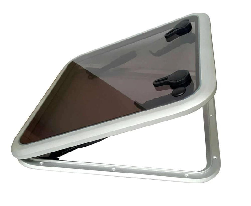 Alloy Deck Hatch 515mm x 515mm With Internal Handle Secure Weather Resistant Marine Access Hatch