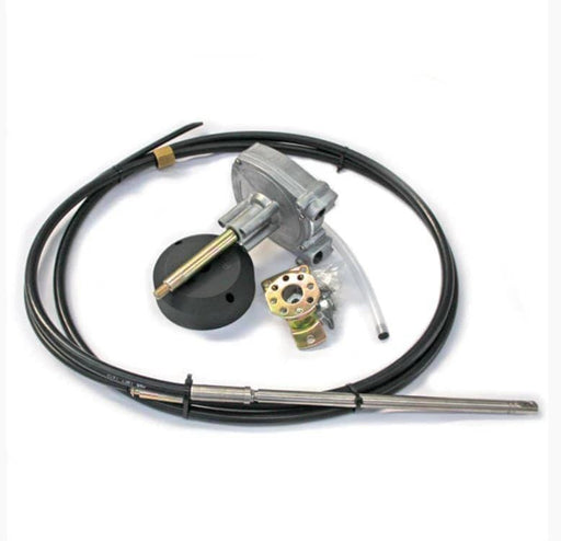 MaxTek Steering Kits 4.8m Cable for Outboard Boats With Planetary Gear Helm And Universal Rotary System