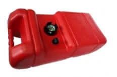 MaxTek 6 Gallon Fuel Tank With Built In Top Read Gauge For Boat Owners Rugged Marine Durability