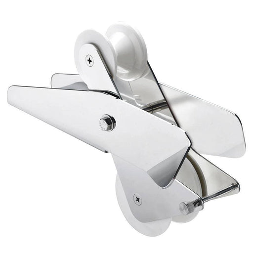 Maxwell Vetus Hinged Bow Roller 8mm Chain, Smooth Reliable Anchor Handling, Stainless, For Sailors And Boaters