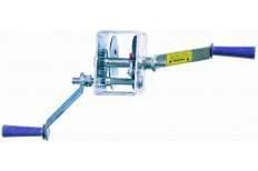 Absolute Marine Heavy Duty Trailer Winch 1150kg Pull, Dual Ratio 10:1 And 5:1, HPP Rope And S Hook For NZ Boaters