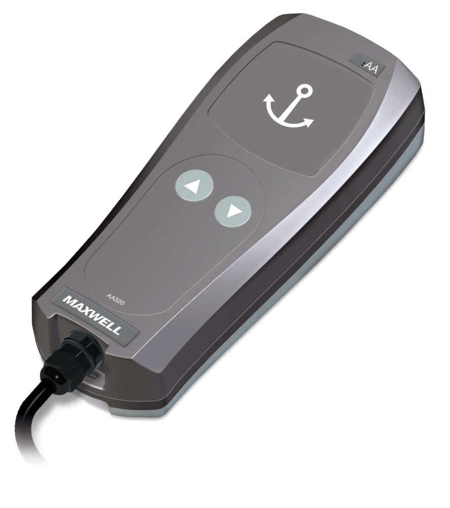 Maxwell AA320 Hand Held Roving Remote Control For Windlasses Davits Thrusters On Deck Rugged Marine Tool