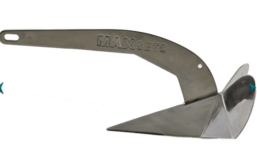 Maxwell Marine Maxwell Maxset 6kg Plough Anchor Maxwell Maxset 6kg Plough Anchor Galvanised Holding Power